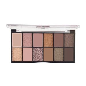 MARS 12 Shades Dance of Joy Eyeshadow Palette | Highly Pigmented and Blendable | Multicolor | Matte and Shimmer Finish (13.2g) (Shade-02)