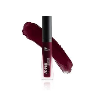 Blue Heaven Hyper Stay Weightless Liquid Matte Lipstick | Long-lasting & Smudge Proof | Non-Transfer Matte Lipstick for Women| Mystic Maroon-05 | 6ml