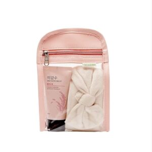 The Face Shop Rice Water Bright Foaming Face Wash 50ml, Face Wash for Glowing Skin, Cleanser for Uneven Skin Tone, Korean Skin Care Products, Face Wash For Oily skin