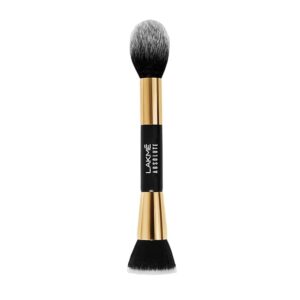 Lakme Absolute Makeup Master Tools - Dual Ended Fondation&Powder Brush
