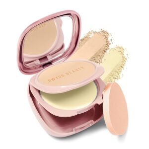 SWISS BEAUTY All Matte & Set Duo Lightweight Compact Powder + Translucent Powder | Shade- 04 Honey, 20gm